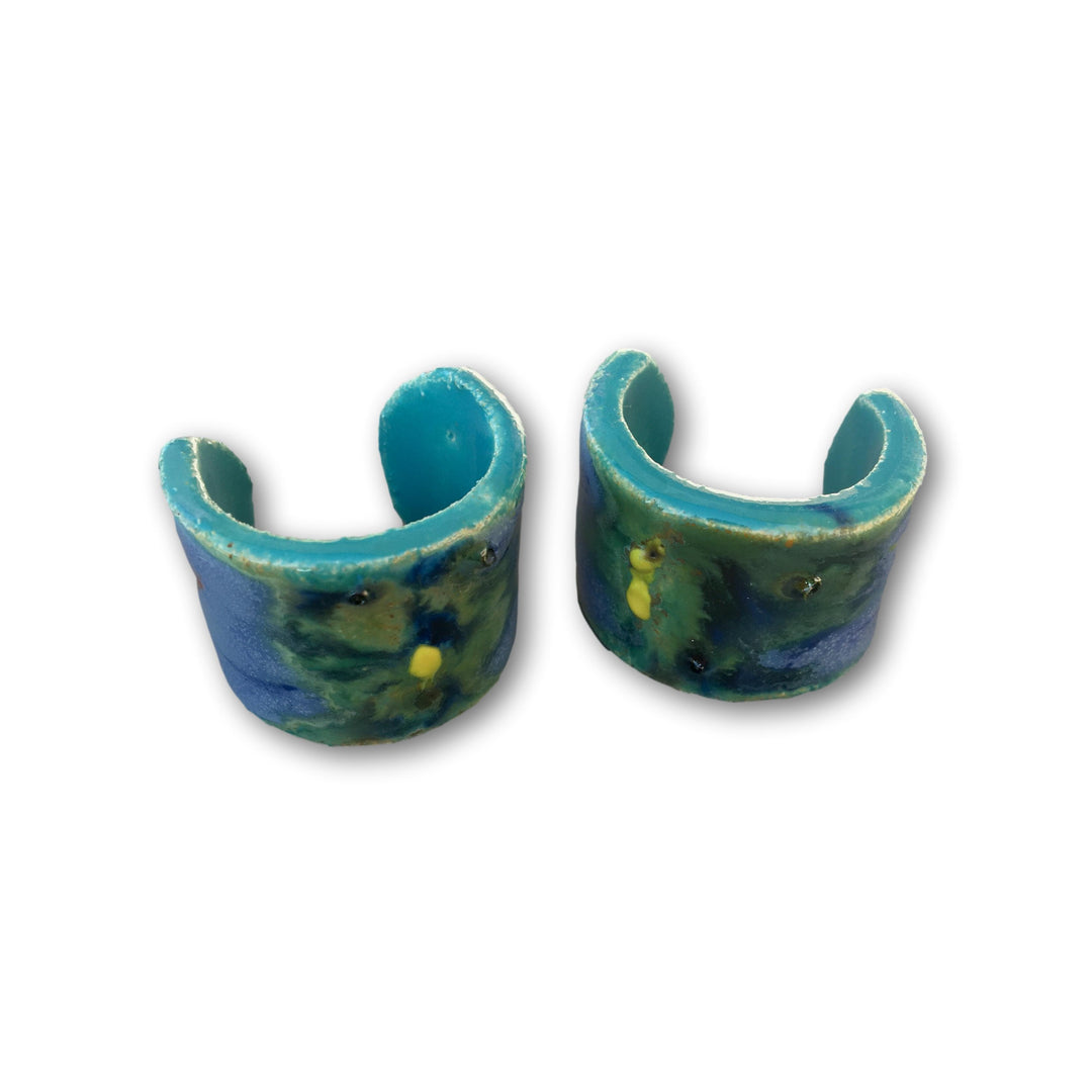 Ceramic napkin ring Batlló